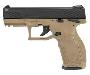 Taurus TX 22 Pistol 22 LR. 4 in. FDE Black 16 rd.