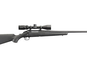 RUGER AMERICAN PKG 308WIN 22" BLK