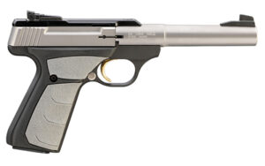 Browning Buck Mark Camper UFX Pistol Stainless .22 Cal 5.5 in.