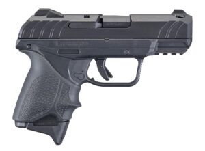 RUGER SEC-9 9MM 3.4" BLK 10RD HOGUE